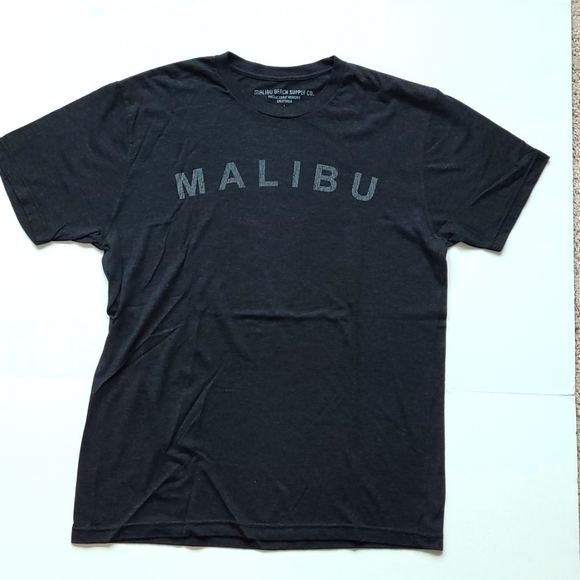 MALIBU BEACH SUPPLY CO. Other - MALIBU BEACH. SUPPLY CO. Dark Gray Short Sleeve Tee